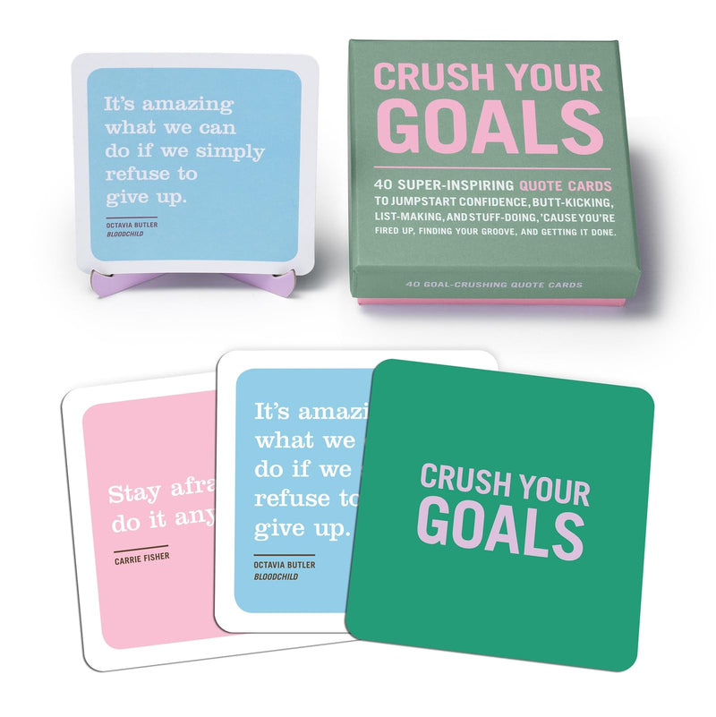 Crush Your Goals Inner-Truth Deck (Knock Knock Inner-Truth Decks)