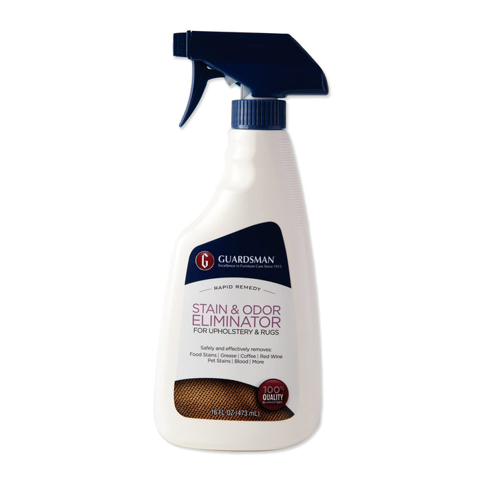 Guardsman 462600 Stain & Odor Eliminator For Fabric Removes Stains, Grease, Red Wine, Pet Stains,16 Oz Spray