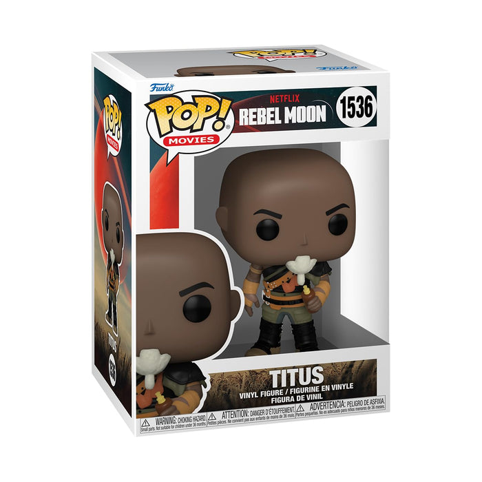 Funko POP! Movies: Rebel Moon - Titus w/ Bottle