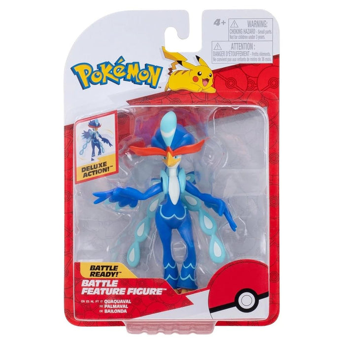Pokemon Quaquaval Battle Feature Action Figure