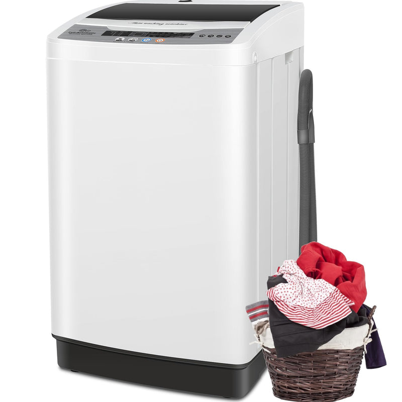Nictemaw Portable Washing Machine 20Lbs Portable Washer Machine With Drain Pump, 2.8 Cu.Ft Compact Washer With 10 Programs 8 Water Levels Small Washing Machine For Apartment, Home, Dorms, Rv (LOCAL PICKUP ONLY)