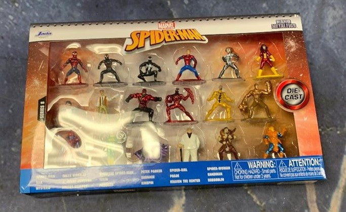 Jada Toys Nano Metalfigs MARVEL SPIDERMAN Die-Cast Figures Wave / Series 8