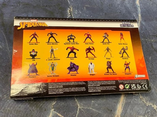 Jada Toys Nano Metalfigs MARVEL SPIDERMAN Die-Cast Figures Wave / Series 8
