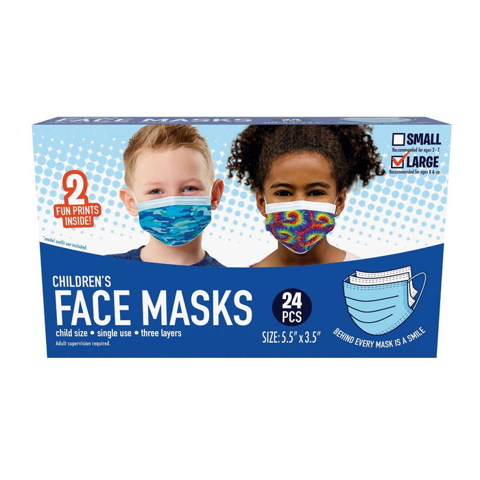 Just Play Kid's Face Mask - L - 24pc