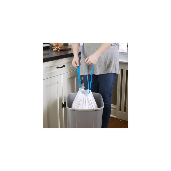 Hefty Ultra Strong Tall Kitchen Drawstring Trash Bags - Clean Burst Scent - 13 Gallon - 50ct