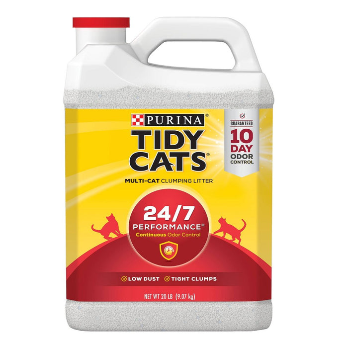 Purina Tidy Cats 24/7 Performance Clumping Cat Litter for Multiple Cats - 20lbs (LOCAL PICKUP ONLY)