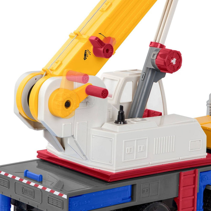 DRIVEN - Large Toy Truck with Movable Parts - Jumbo Crane Truck