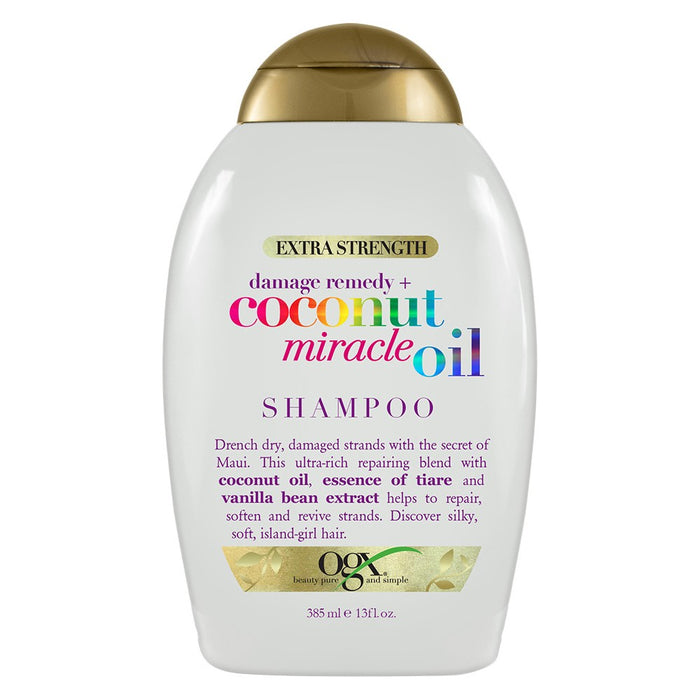OGX Extra Strength Damage Remedy + Coconut Miracle Oil Shampoo - 13 fl oz