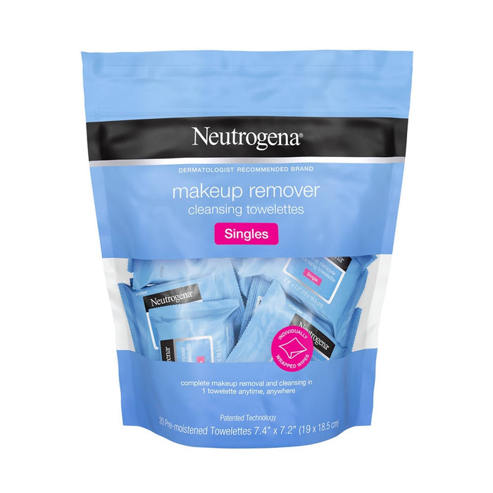 Neutrogena Cleansing Facial Wipes Individually Wrapped - 20ct