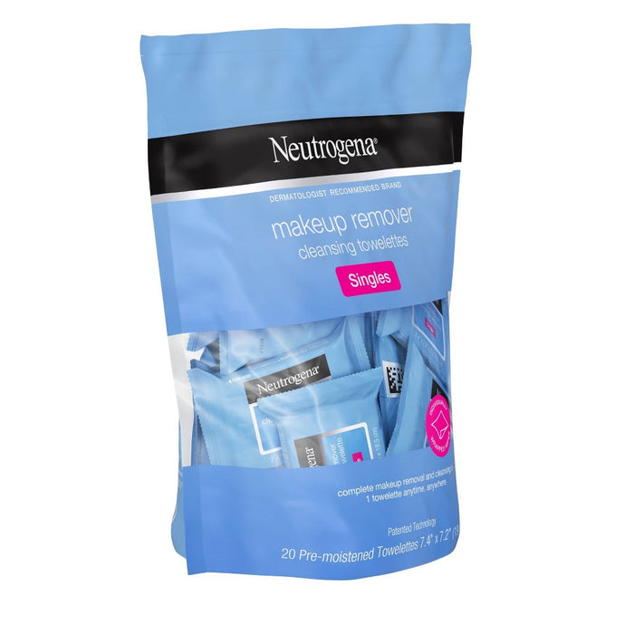 Neutrogena Cleansing Facial Wipes Individually Wrapped - 20ct