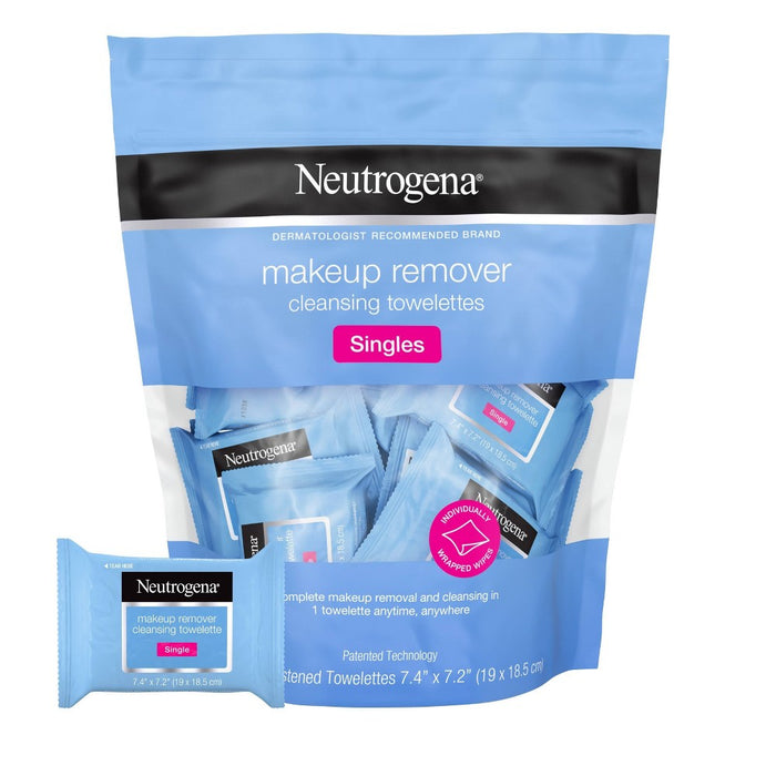 Neutrogena Cleansing Facial Wipes Individually Wrapped - 20ct