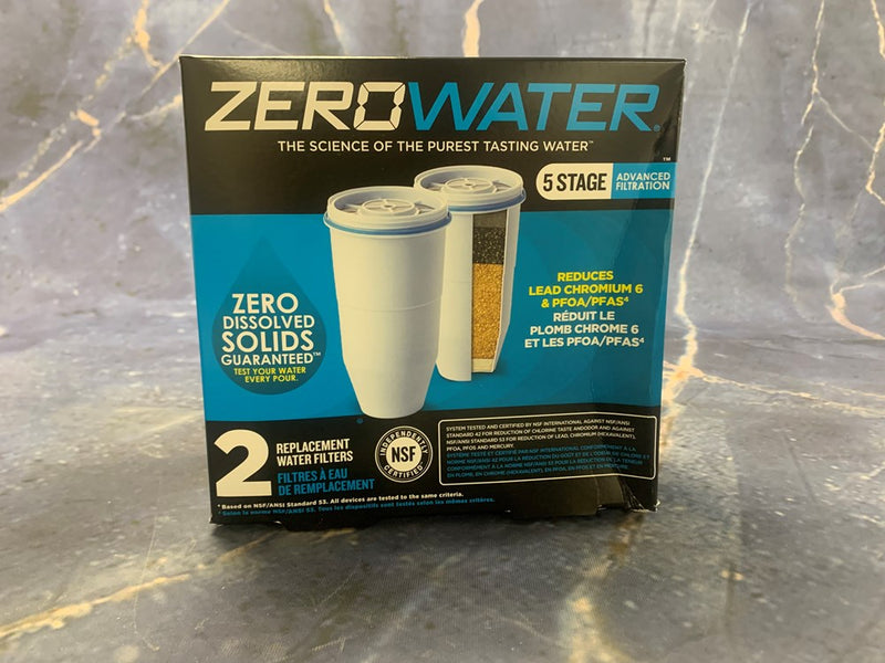 ZeroWater Replacement Filters 2pk *BRAND NEW - SEE DETAILS*