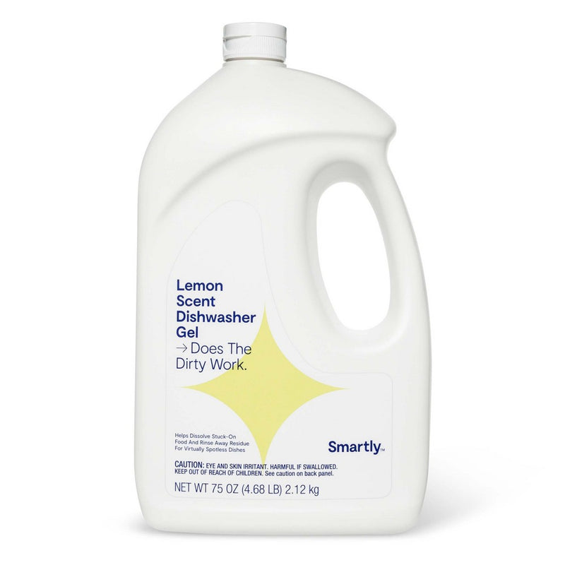 Lemon Scented Dishwasher Gel - 75oz - Smartly