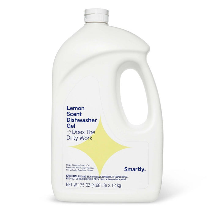 Lemon Scented Dishwasher Gel - 75oz - Smartly