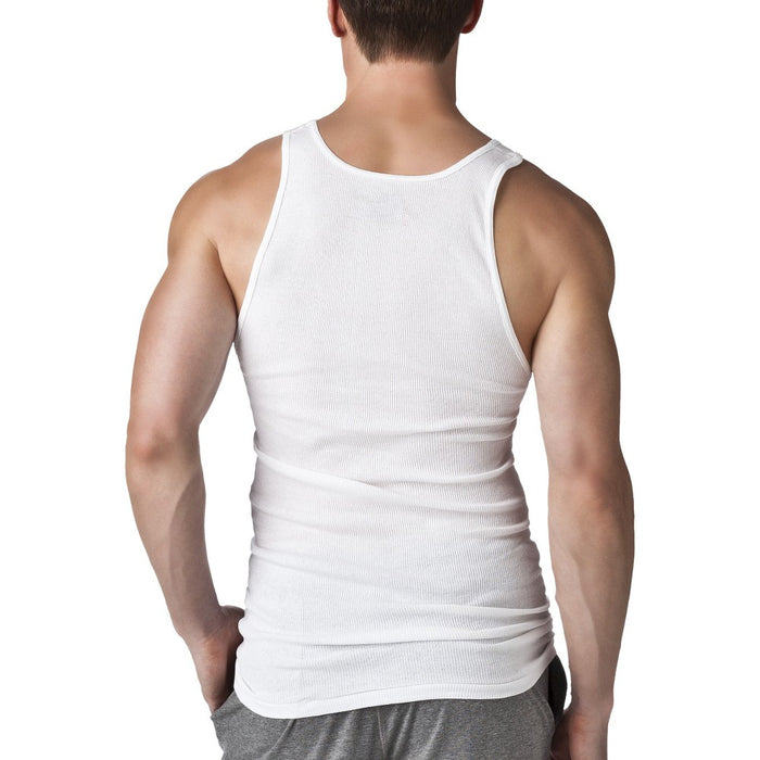 Hanes Men's Big & Tall 5pk Tanks With Fresh IQ - White 2XL