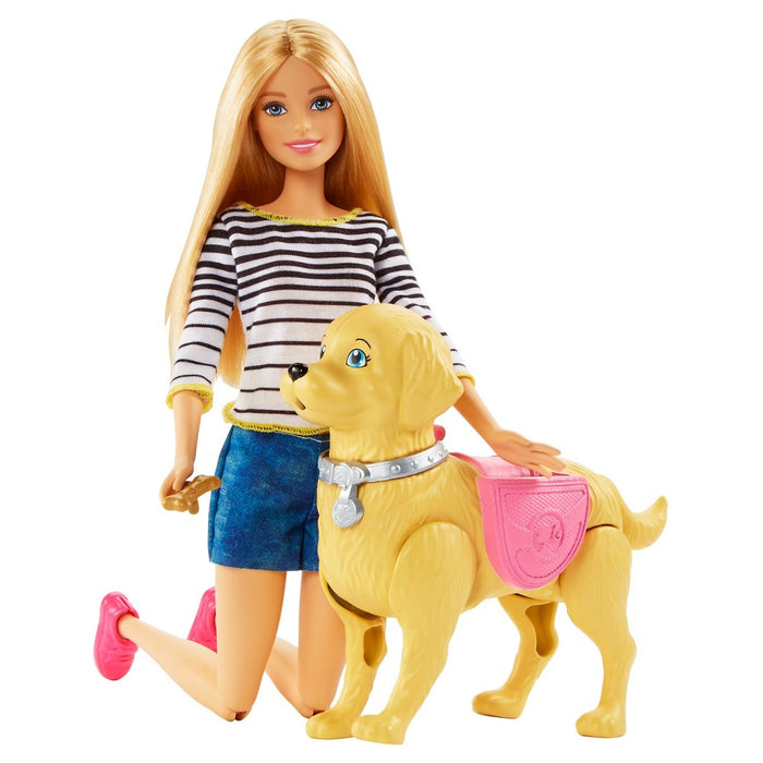 Barbie Walk and Potty Pup Doll and Playset