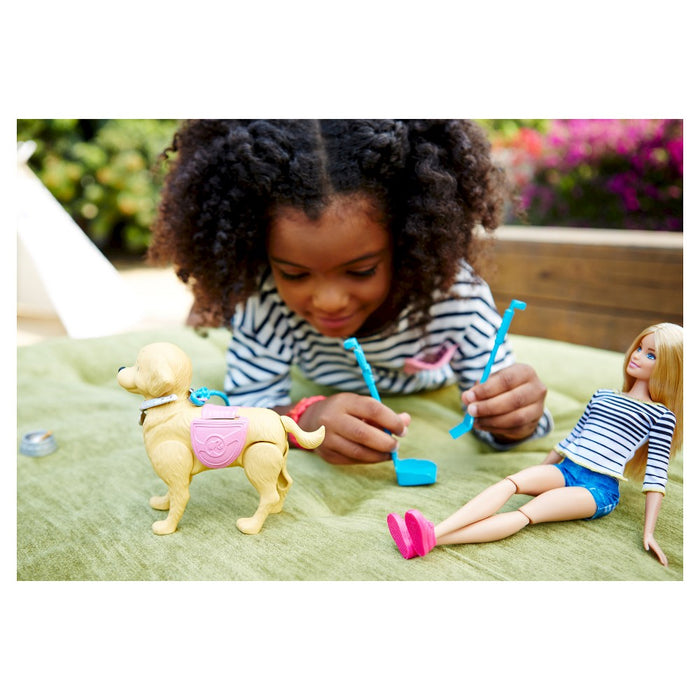 Barbie Walk and Potty Pup Doll and Playset