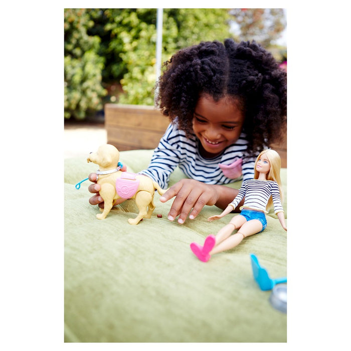 Barbie Walk and Potty Pup Doll and Playset
