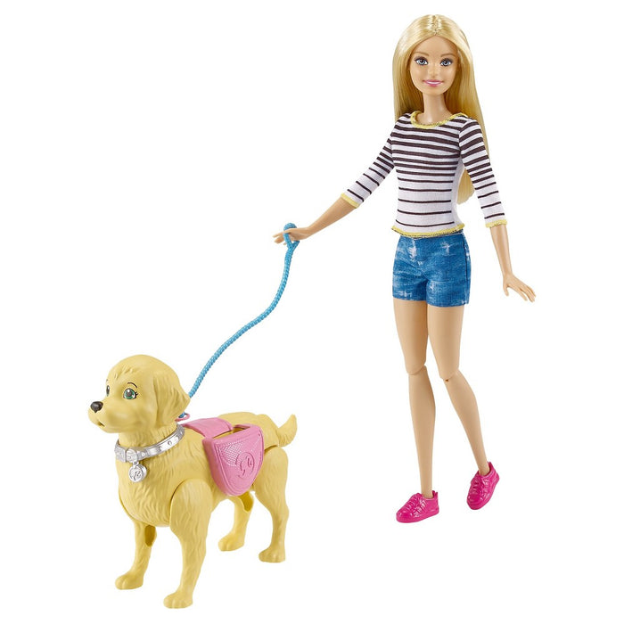 Barbie Walk and Potty Pup Doll and Playset