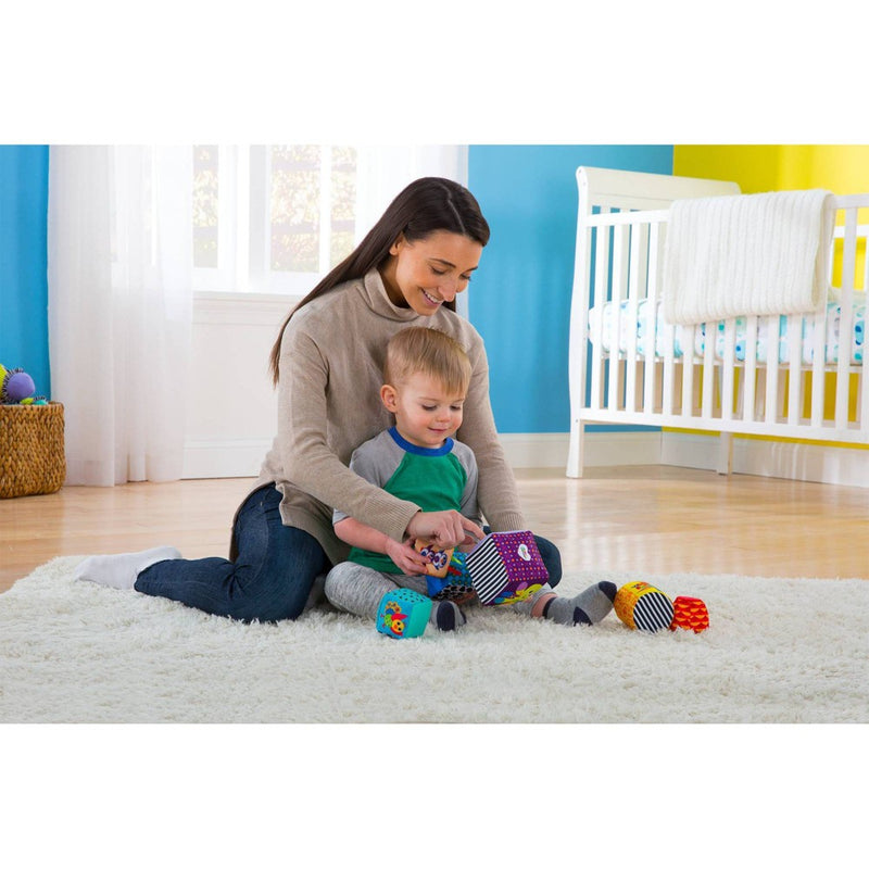 Lamaze Mix & Match Activity Blocks Baby Learning Toy *BRAND NEW*
