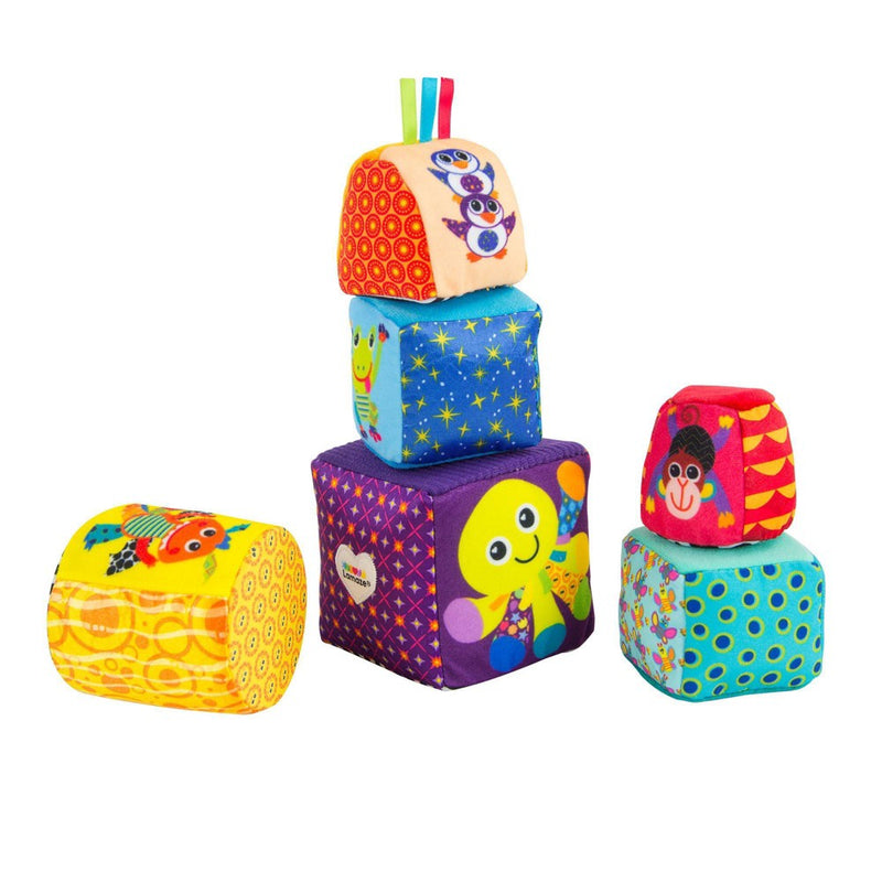 Lamaze Mix & Match Activity Blocks Baby Learning Toy *BRAND NEW*