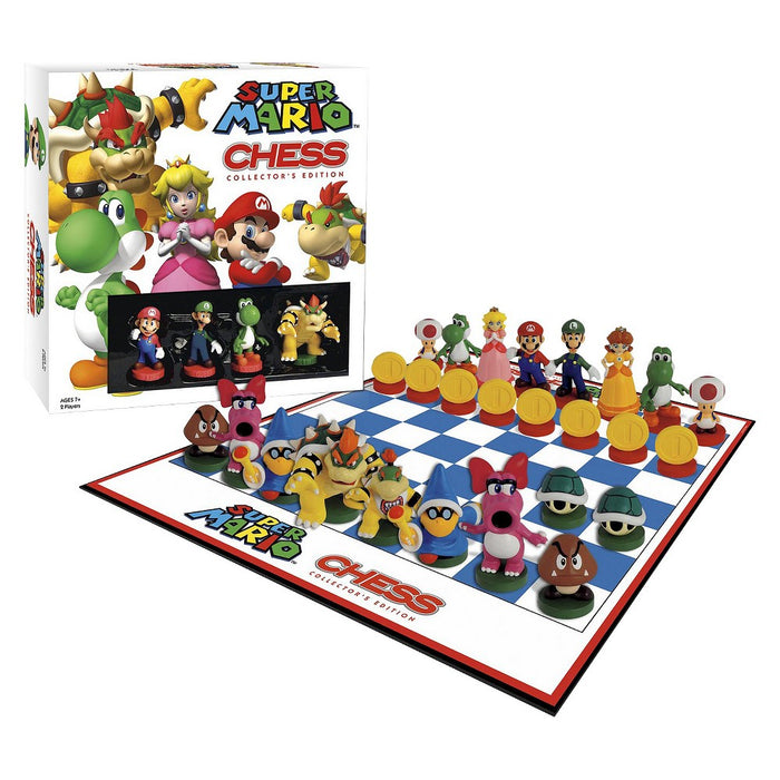 Super Mario Chess Collector's Edition Board Game *BRAND NEW, SEALED*