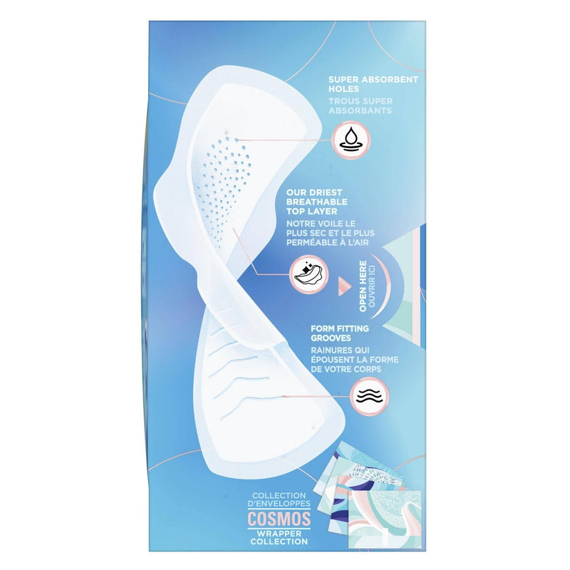 Always Infinity FlexFoam Pads for Women - Extra Heavy Absorbency - Unscented - Size 3 - 28ct