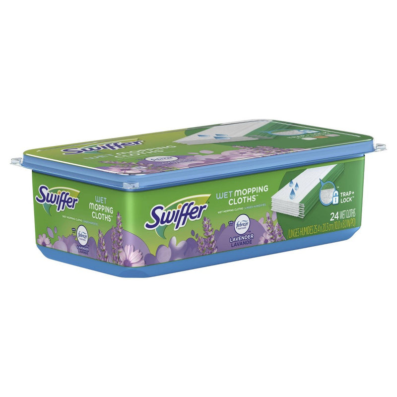 Swiffer Sweeper Wet Mopping Pad & Multi Surface Refills for Floor Mop - 24ct