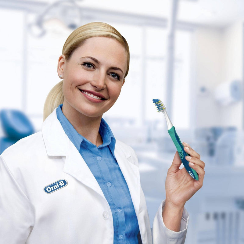 Oral-B Pulsar Expert Clean Battery Powered Toothbrush Soft - 2ct COLOR MAY VERY