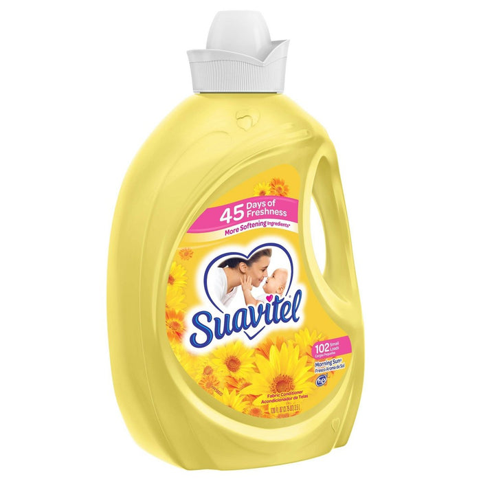 Suavitel Scented Liquid Fabric Softener and Conditioner - Morning Sun - 120 fl oz