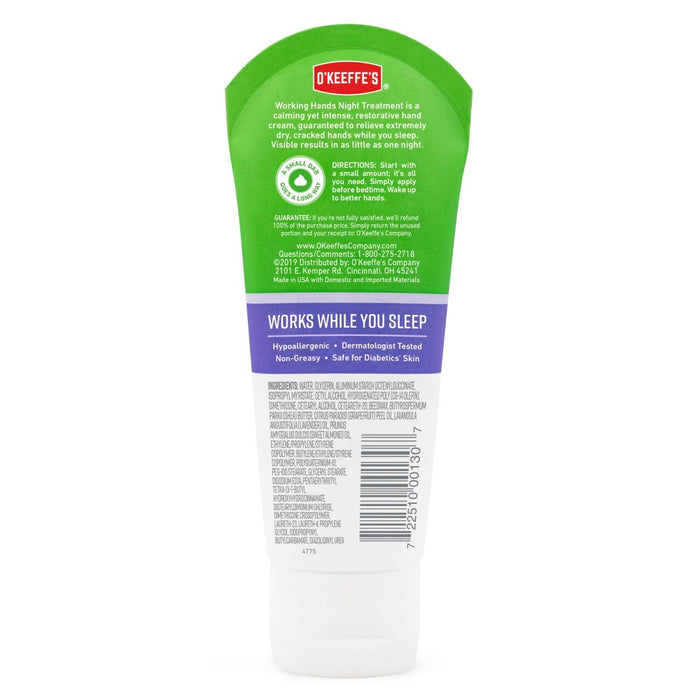 O'Keeffe's Working Hands Night Treatment - 3oz