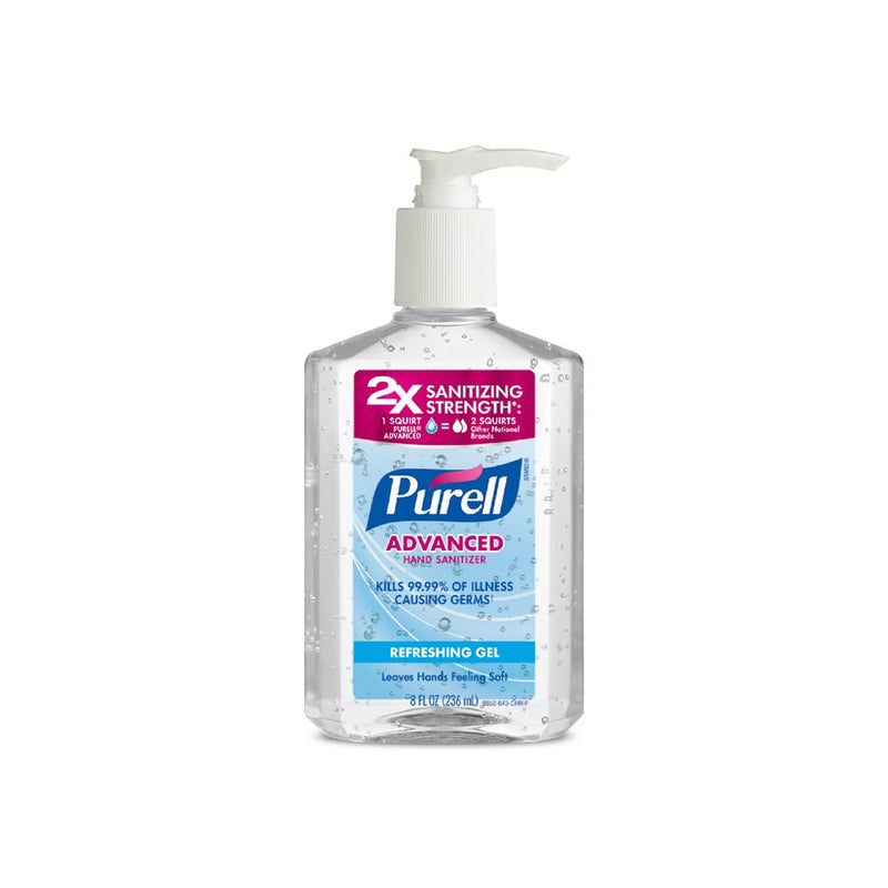 PURELL Advanced Hand Sanitizer Refreshing Gel Pump Bottle - 8 fl oz