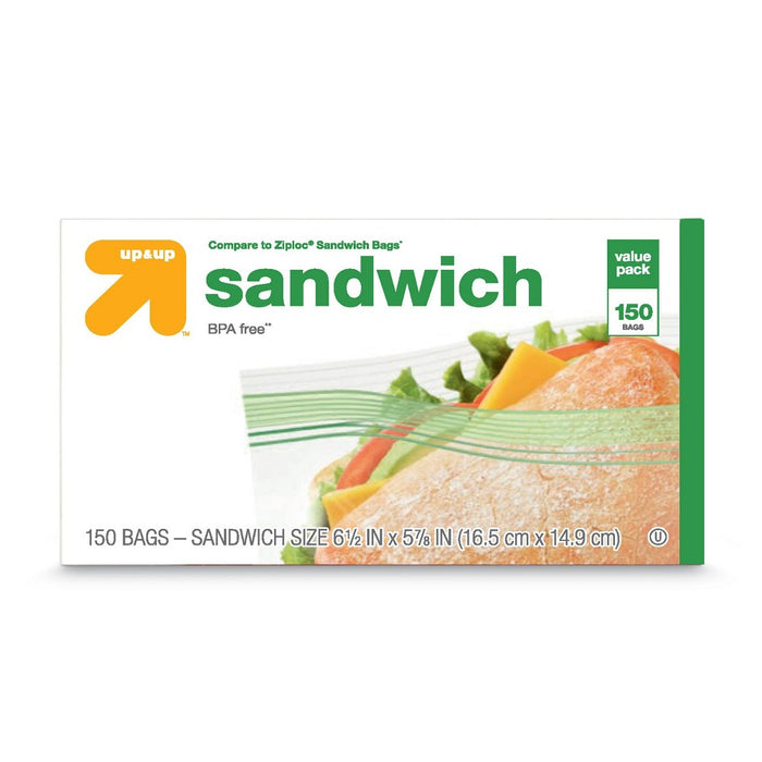 Sandwich Storage Bags - 150ct - Up&Up