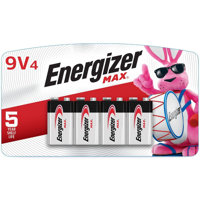 Energizer 4pk MAX Alkaline 9V Batteries
