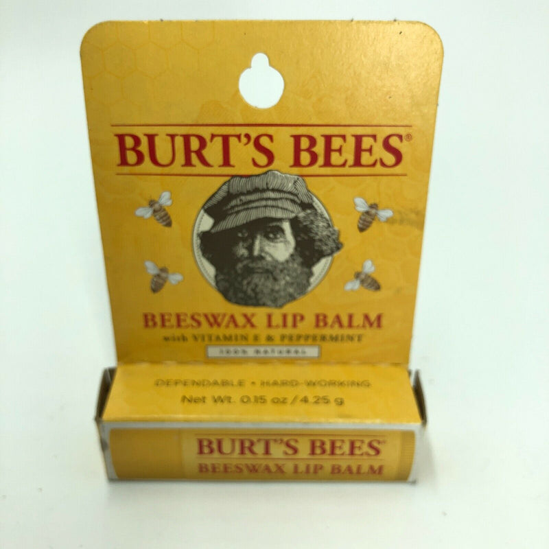 1 Burts Bees Lip Balm with Vitamin E and Peppermint