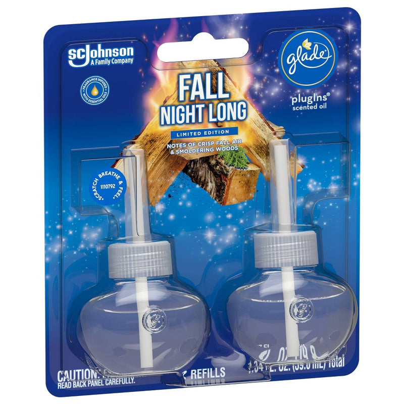 Glade PlugIns Fall Night Long - 1.34oz/2ct