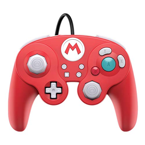 PDP 500-100-NA-D1 Nintendo Switch Super Mario Bros Mario GameCube Style Wired Fight Pad Pro Controller