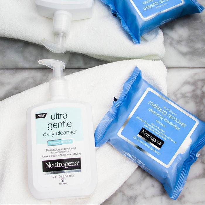 Neutrogena Makeup Remover Cleansing Towelettes & Face Wipes - 25ct
