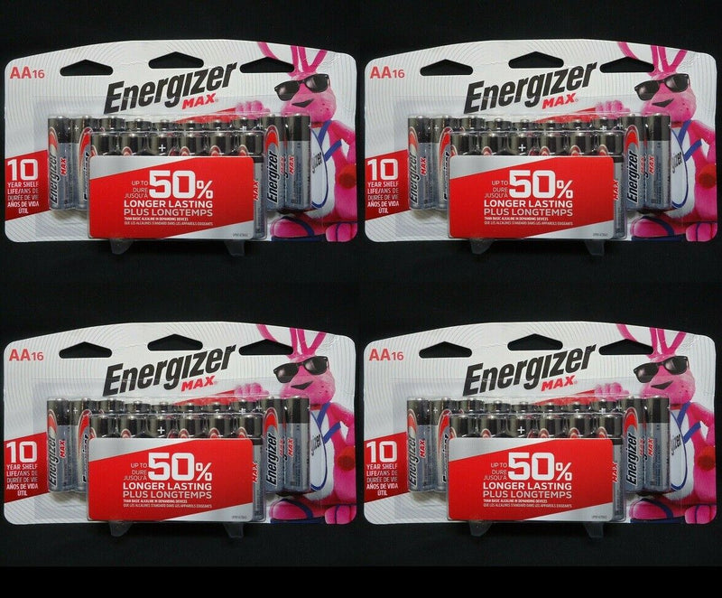 Energizer AA Batteries, Max Alkaline, 16 Count