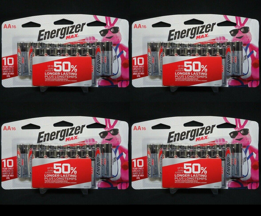 Energizer AA Batteries, Max Alkaline, 16 Count