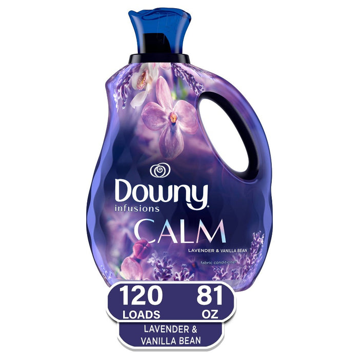 Downy Infusions Lavender & Vanilla Bean Calm Liquid Fabric Softener - 81oz6