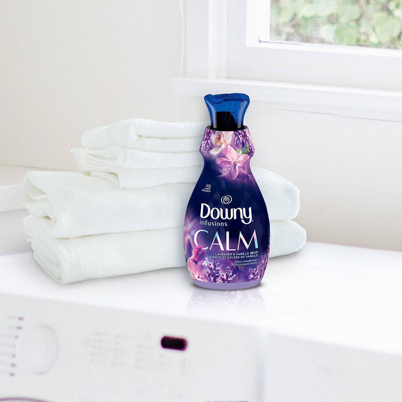 Downy Infusions Lavender & Vanilla Bean Calm Liquid Fabric Softener - 81oz6