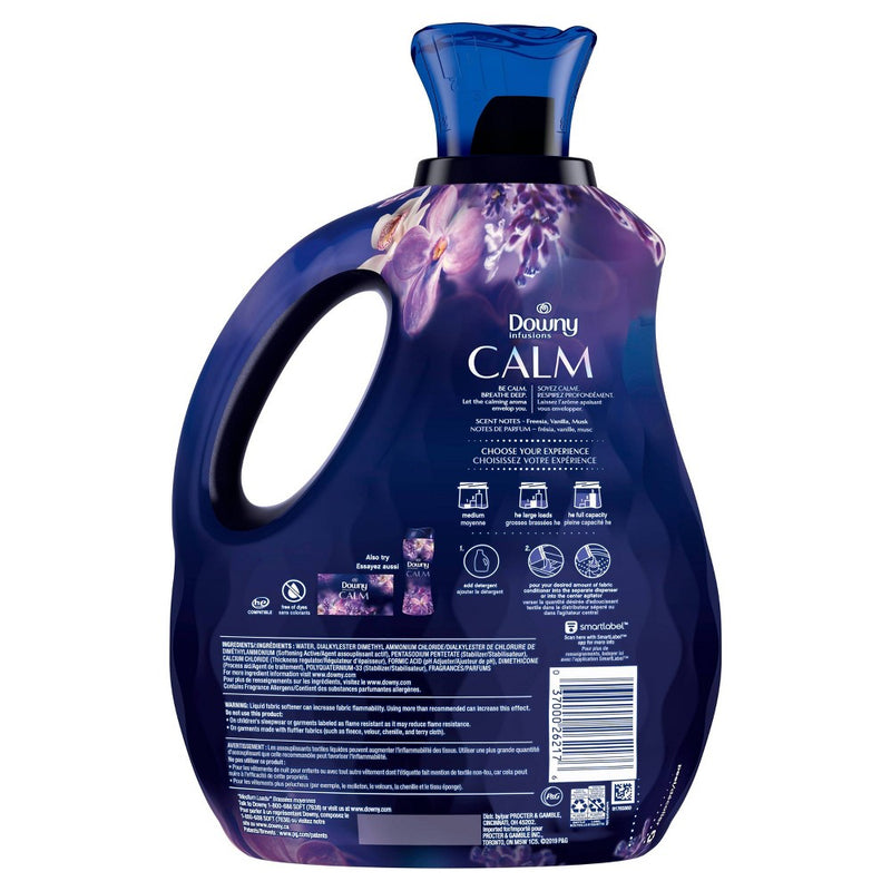 Downy Infusions Lavender & Vanilla Bean Calm Liquid Fabric Softener - 81oz6