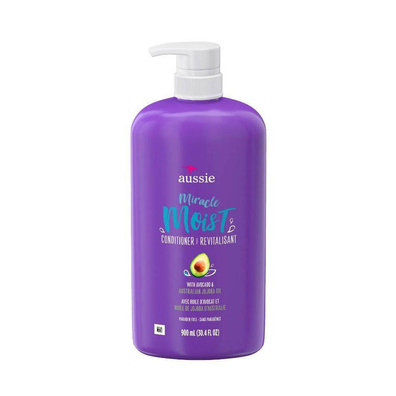 For Dry Hair - Aussie Paraben-Free Miracle Moist Conditioner w/ Avocado & Jojoba - 30.4 fl oz