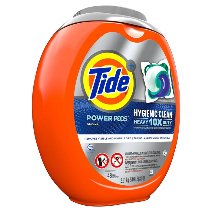 Tide Hygienic Clean Heavy 10x Duty Power PODS Original Laundry Detergent Liquid Pacs - 48ct (LOCAL PICKUP ONLY)