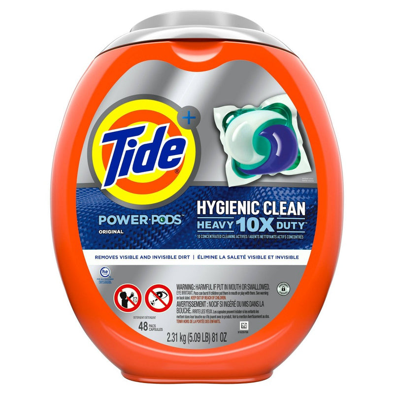 Tide Hygienic Clean Heavy 10x Duty Power PODS Original Laundry Detergent Liquid Pacs - 48ct (LOCAL PICKUP ONLY)