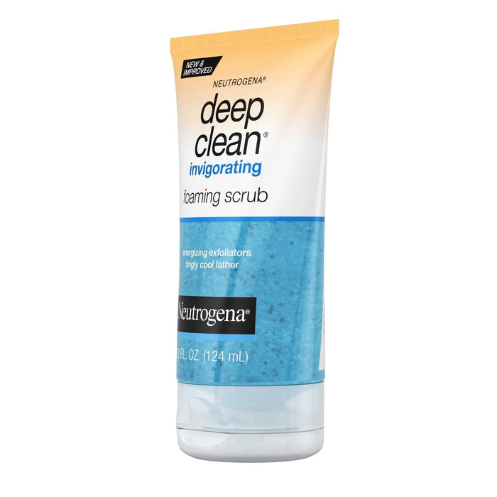 Neutrogena Deep Clean Invigorating Foaming Face Scrub - 4.2 fl oz