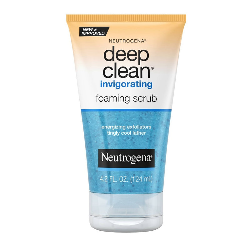 Neutrogena Deep Clean Invigorating Foaming Face Scrub - 4.2 fl oz