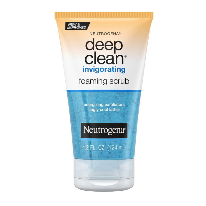 Neutrogena Deep Clean Invigorating Foaming Face Scrub - 4.2 fl oz
