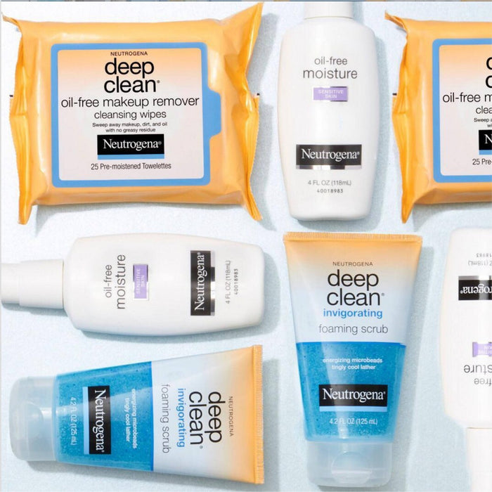 Neutrogena Deep Clean Invigorating Foaming Face Scrub - 4.2 fl oz